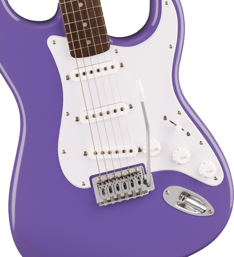 Squier Sonic Stratocaster, Laurel Fingerboard, White Pickguard, Ultraviolet