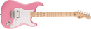 Squier Sonic Stratocaster HT H, Maple Fingerboard, White Pickguard, Flash Pink