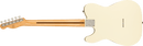 FSR Classic Vibe '70s Telecaster Thinline, Maple Fingerboard with Blocks and Binding, Black Pickguard, Olympic White