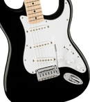 Affinity Series Stratocaster, Maple Fingerboard, White Pickguard, Black