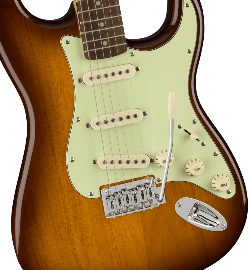 FSR Affinity Series Stratocaster, Laurel Fingerboard, Mint Pickguard, Honey Burst