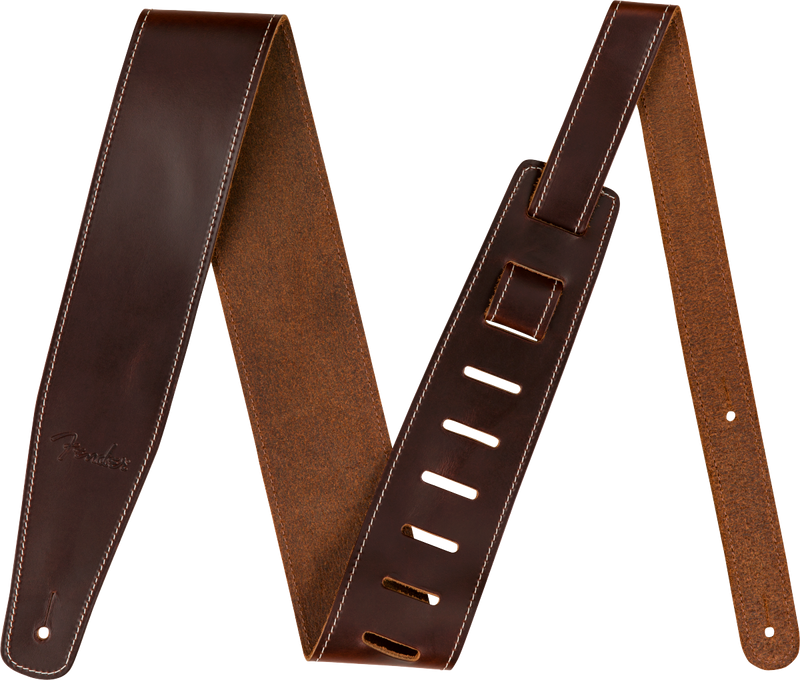 Broken-In Leather Strap, Brown, 2.5"