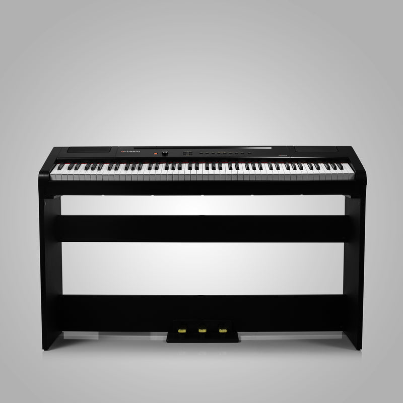 Artesia Harmony Digital Piano in Black, Includes Stands and Bench