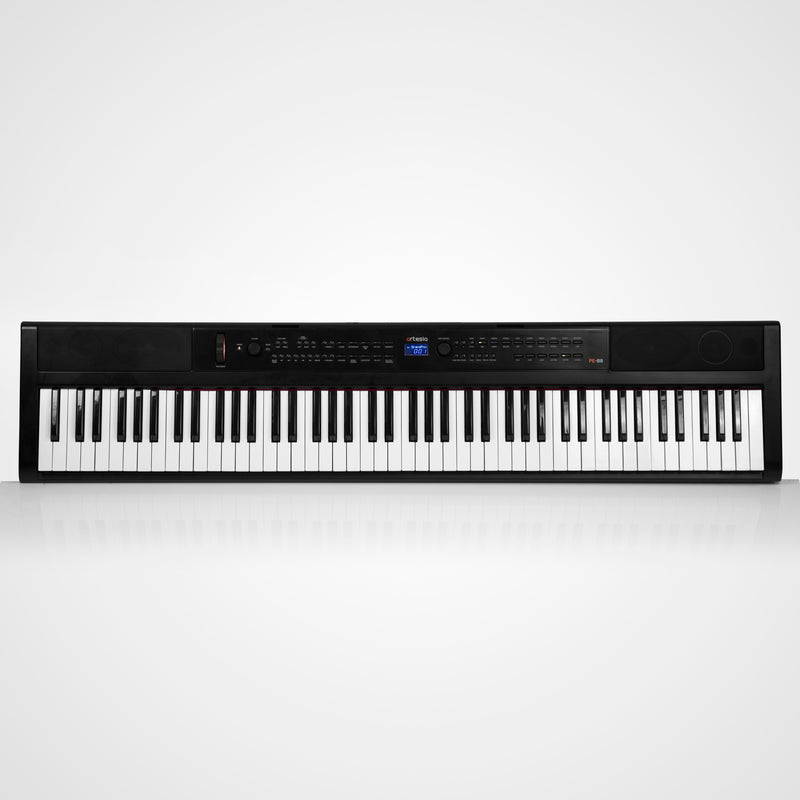 Artesia PE-88 Portable Digital Piano, 88-Key, Black