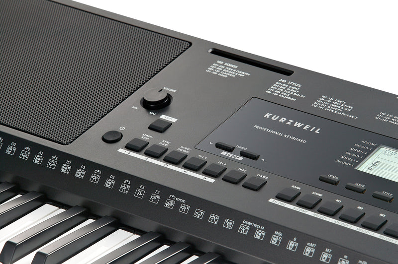 Kurzweil KP110 61 Key Portable Arranger Keyboard