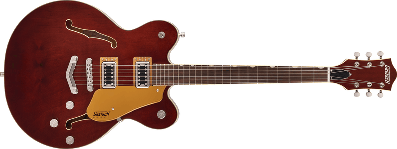 G5622 Electromatic Center Block Double-Cut with V-Stoptail, Laurel Fingerboard, Aged Walnut