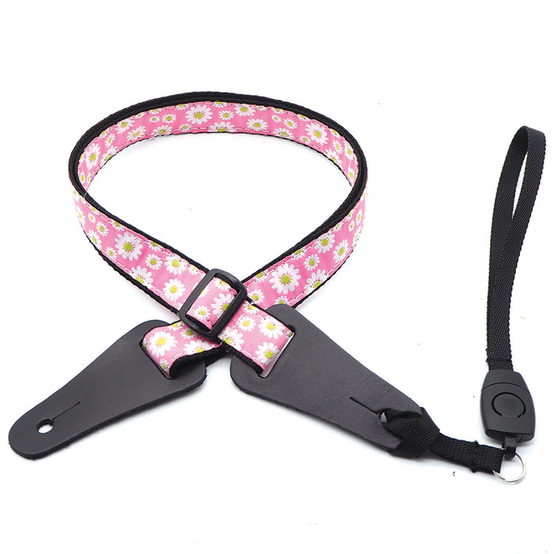 DSL 25UK Poly Cosmos Pink Ukulele strap