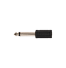 6.3 mono jack plug (M) to 3.5 mono (F) Adaptor Plug