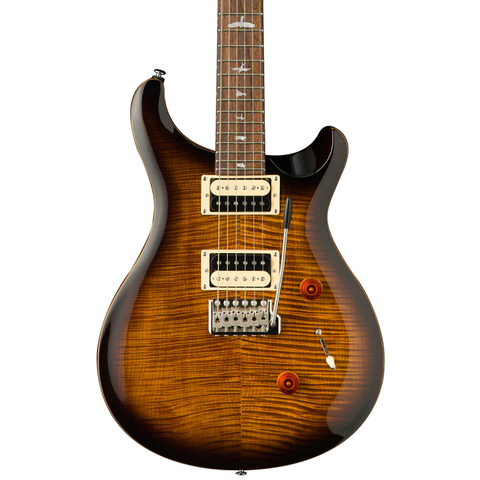 PRS SE Custom 24 Electric Guitar - Black Gold Burst