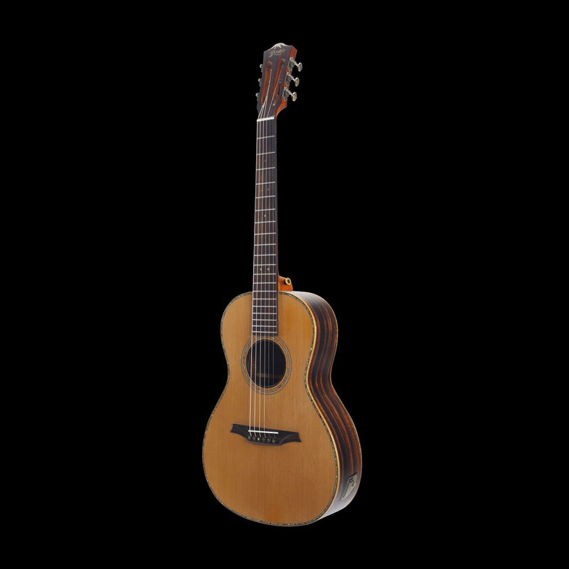 Bromo BAR6E All Solid Parlour Electric Acoustic w/Heavy Duty Gig Bag