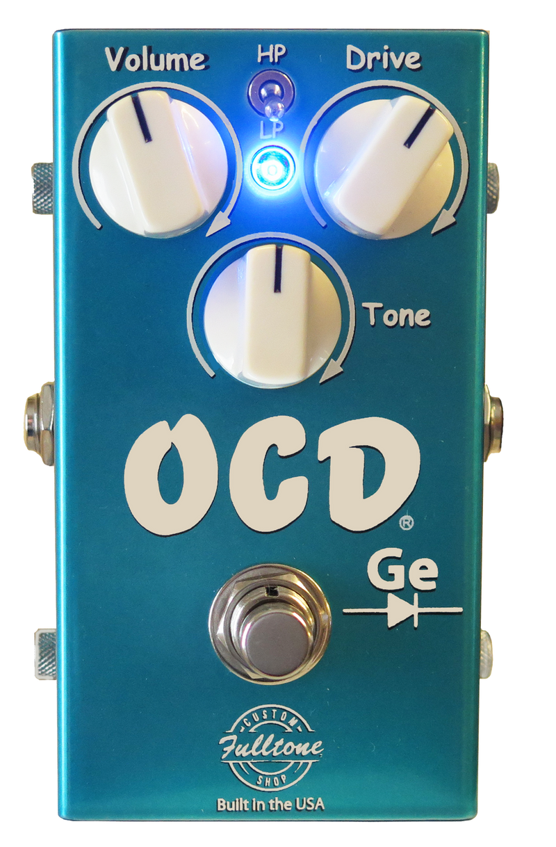 Fulltone Germanium Diode Clipping Overdrive/Distortion Custom Shop Pedal