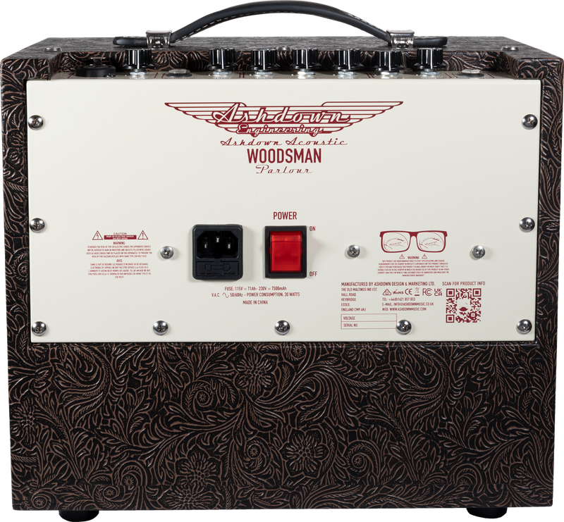 Ashdown Woodsman Parlour 25W Acoustic Amp