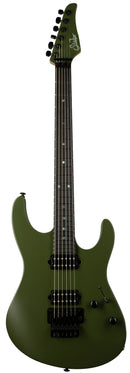 SUHR 01-LTD-0028 Modern Terra, Dark Forest Green, Basswood, Plain Maple, Maple, Ebony, Black Hardware, HH, OFR