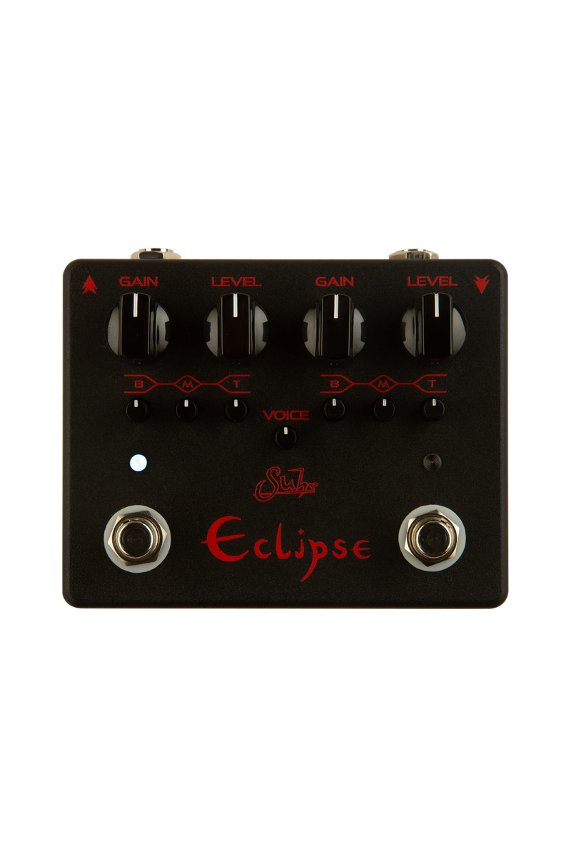 Suhr Eclipse Dual Overdrive/Distortion Pedal Black Edition