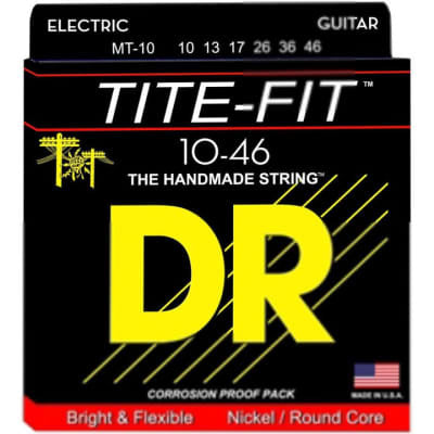 DR LT-9 Tite-Fit Electric Guitar Strings 10-46