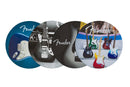 Fender Guitars Coasters 4-Pack Multi-Color Leather