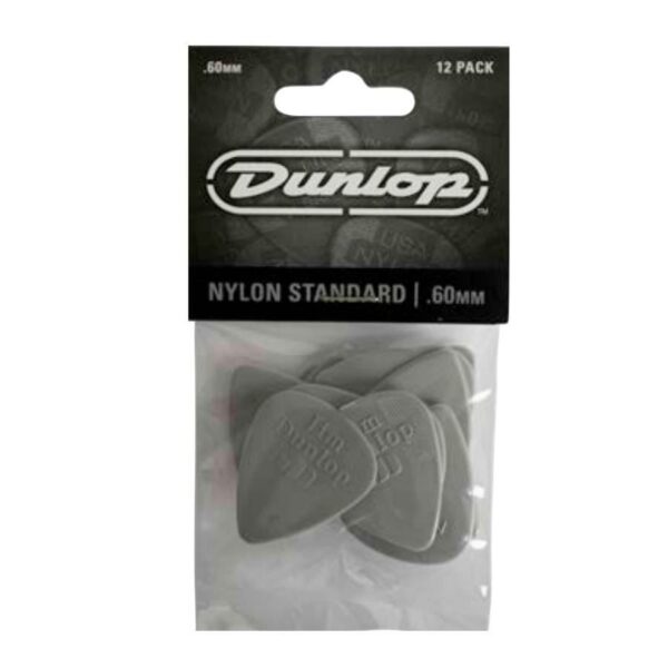 Jim Dunlop JP260 Nylon Greys Players Pack (12 Pack) – .60mm