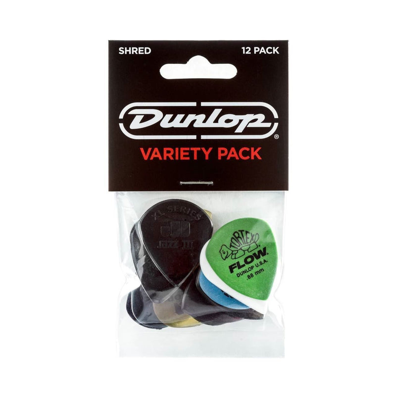 Dunlop JPVP118 Shred Pick Variety Guitar Pick 12-Pack