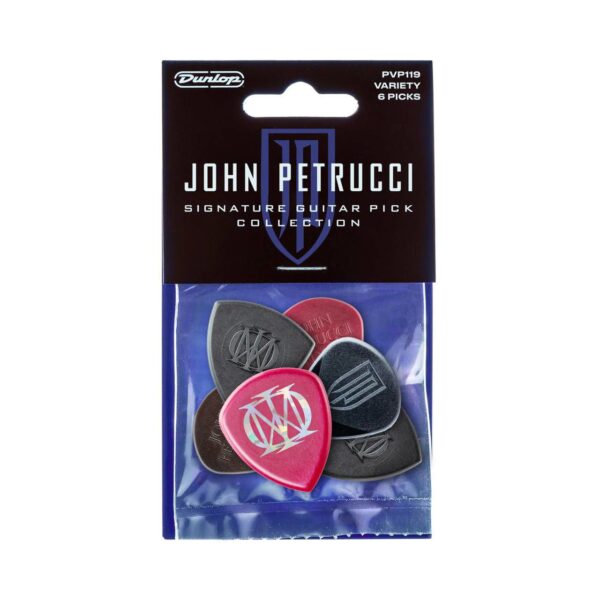 Jim Dunlop JPVP119 John Petrucci Signature Variert Players Pack (Pack of 6)