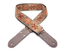 DSL JAC20-SHIRAZ-BROWN Jacquard Weaving Guitar Strap - 2" (SHIRAZ-BROWN)