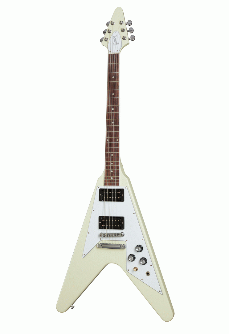 Gibson 70s Flying V in Classic White
