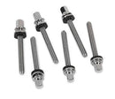 DW DWSM165C True-Pitch Tension Rod 6-Pack