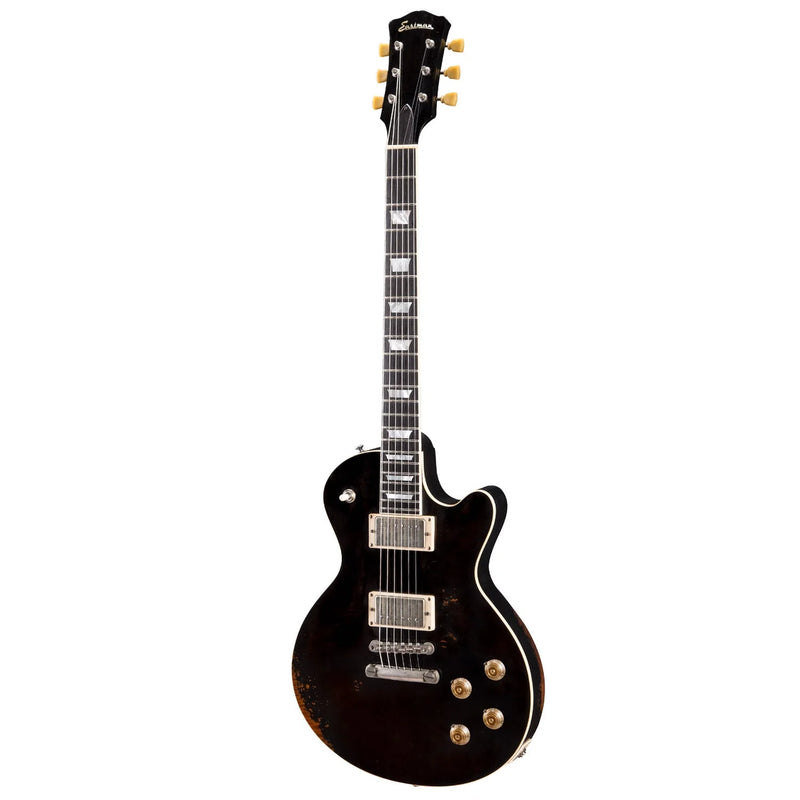 Eastman SB59/v-BK Solid Body Electric Guitar - Antique Black w/Hardcase