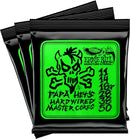 Ernie Ball 3821 Papa Hets Hardwired Mastercores Sig Electric Strings Set (3)