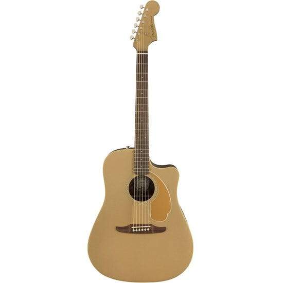 Fender California Redondo Player Acoustic Guitar w/ Pickup (Bronze Satin)