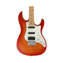 FGN JOS2FMM/FBT Odyssey Fire Burst Electric Guitar with Gig Bag