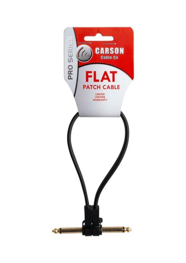Carson Pro Flat Patch Cable 1 Foot