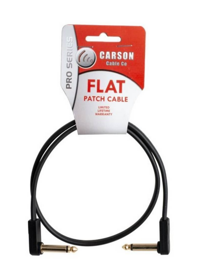 Carson Pro Flat Patch Cable 2 Foot