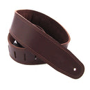 DSL 2.5" Padded Suede Saddle Brown/Brown Strap