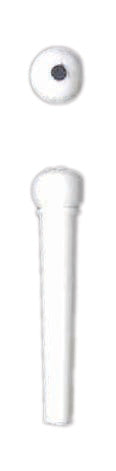 GP310W Plastic Bridge Pin - White