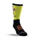 GNR "Appetite For Destruction" Large Crew Socks in Black/Yellow (1-Pair)