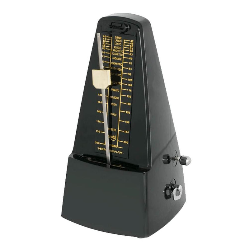 Hemingway WHM01BK Pyramid-Style Mechanical Metronome