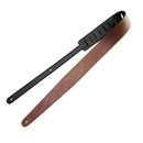 Sabre Reversible Leather Guitar Strap - Black/Brown