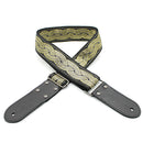 DSL Straps 2 Inch Jacquard Webbing Plat Gold