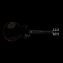 Jet JL-500-C-BK-G Single Cut HH Electric Guitar - Custom - Black with Gold Hardware