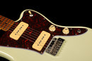 Jet Guitars JJ-300 P90 Maple FB Electric Guitar - Olympic White