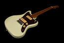 Jet Guitars JJ-300 P90 Maple FB Electric Guitar - Olympic White