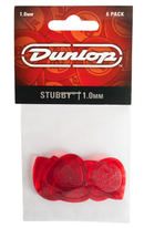 Jim Dunlop JP510 Stubby 1.0 Players Pack Guitar Pick - 6 Pack