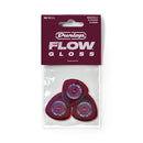 Jim Dunlop JPFG20 2mm Flow Gloss Players Pick Pack - 3 Pack