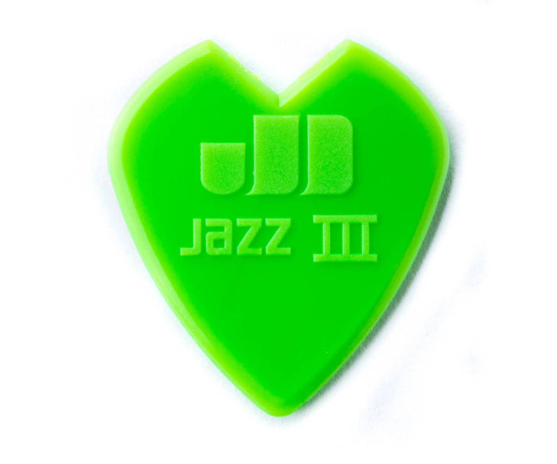 Jim Dunlop JPPKH Kirk Hammett Nylon Custom Jazz III Players Pack Green (6 in Display Bag)