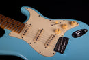 Jet JS-300 Electric Guitar - Roasted Maple Neck - Sonic Blue