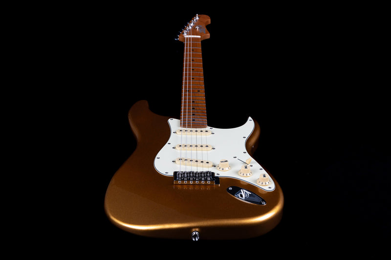 Jet JS-300 Electric Guitar - Roasted Maple Neck - Gold