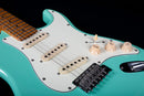 Jet JS-300 Electric Guitar - Roasted Maple Neck - Sea Foam Green