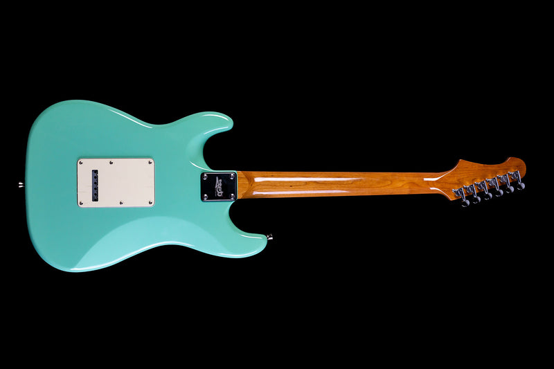 Jet JS-300 Electric Guitar - Roasted Maple Neck - Sea Foam Green