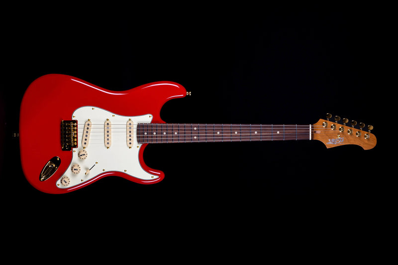 Jet JS-380-RD-G Red with Gold Hardware