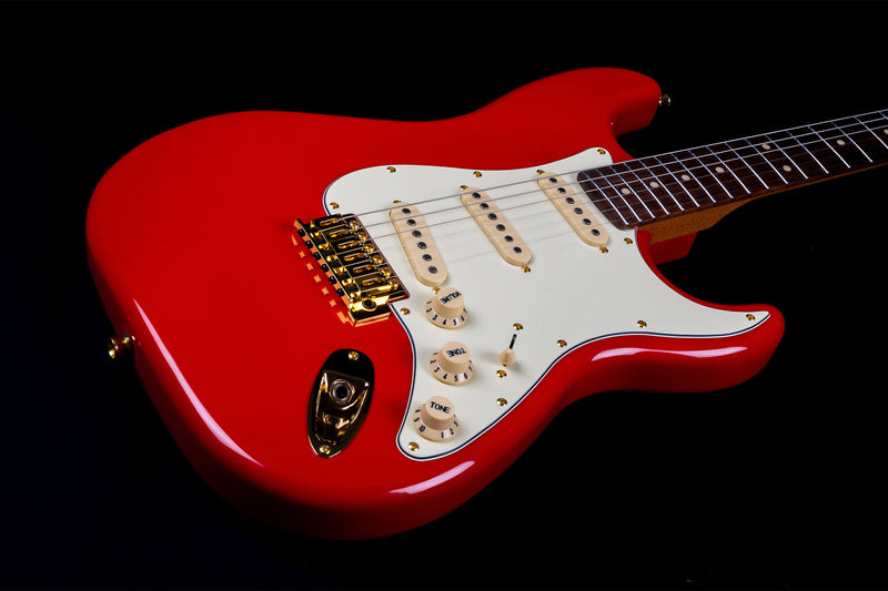 Jet JS-380-RD-G Red with Gold Hardware